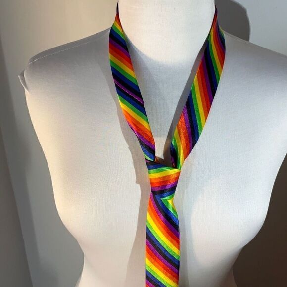 Rainbow Tie! Pride is all year long! - Picture 7 of 7
